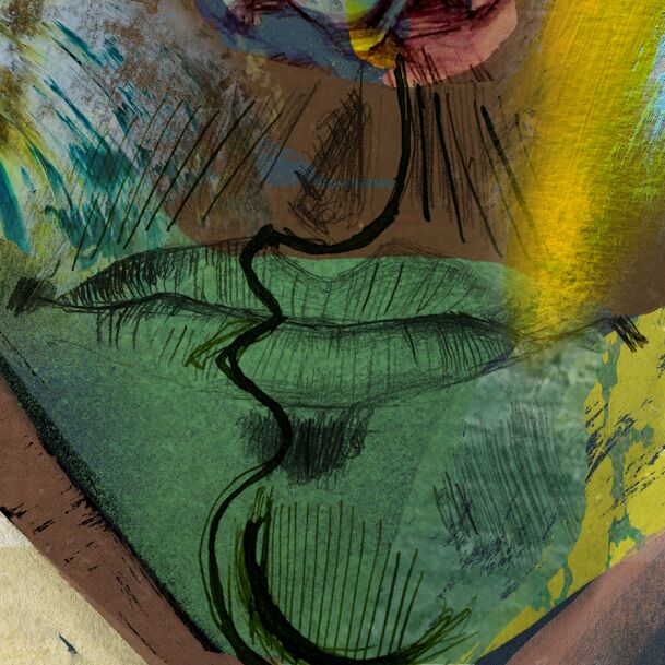 Detail of The Waiting Face