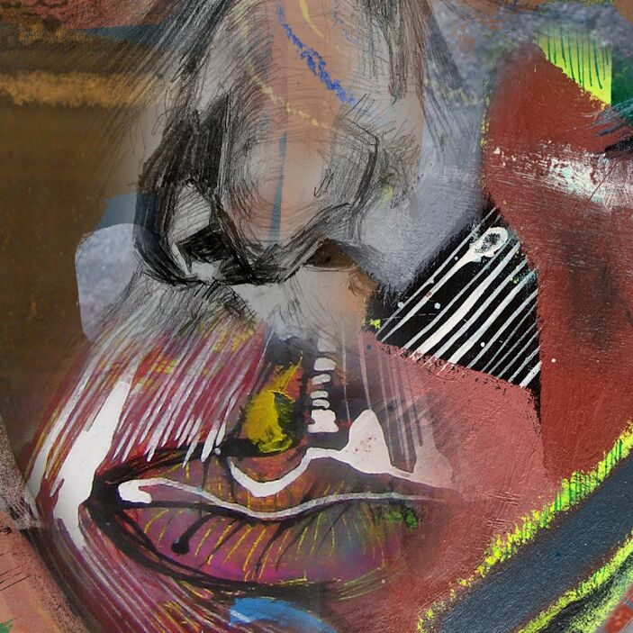 Detail of The Quiet Visitor