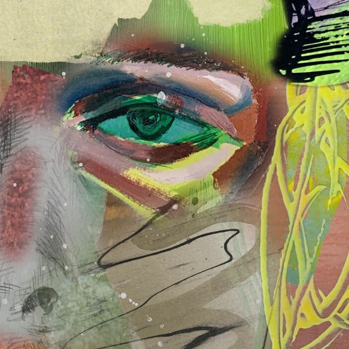 Detail of Open Circuit Portrait