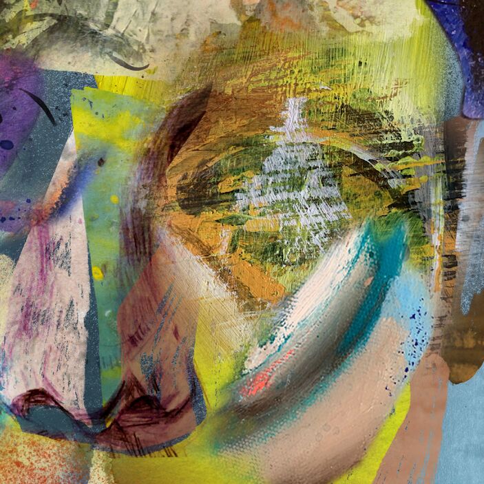 Detail of Fugitive Geometry