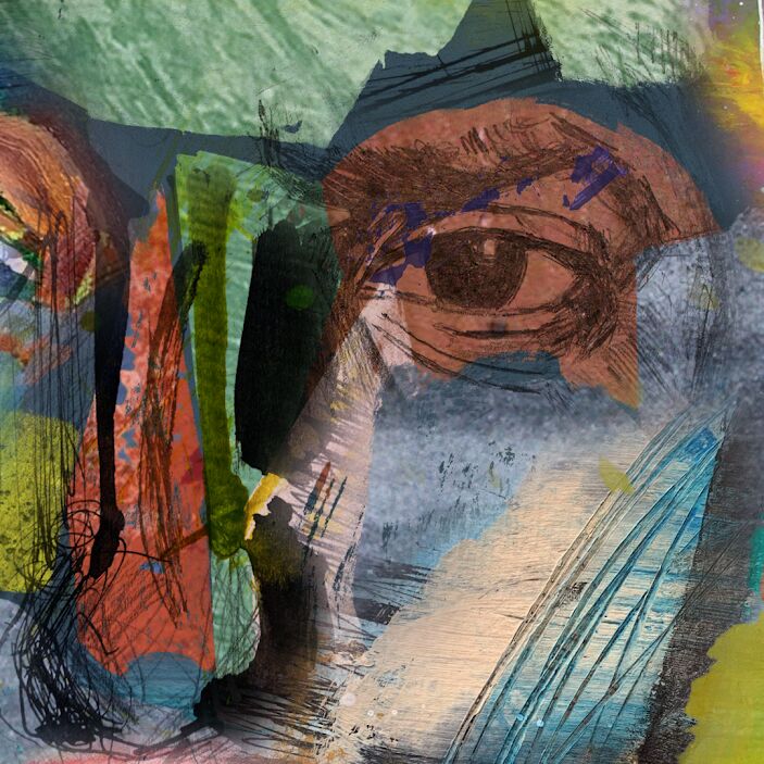 Detail of The Hidden Face