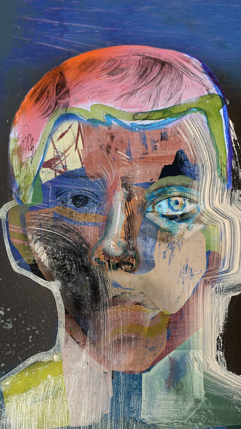 Oval Frequency · unique art print UB007-001
