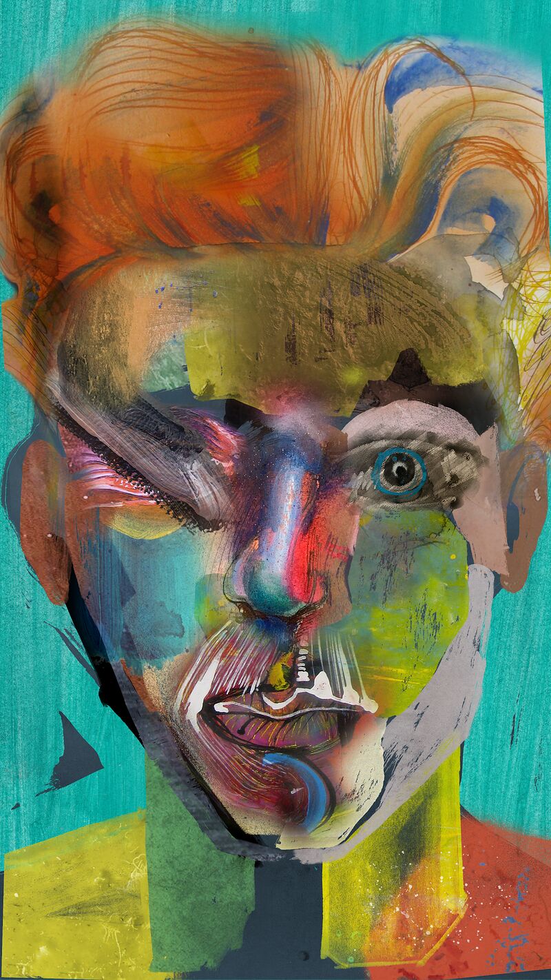 The Hidden Frequency · unique art print UB019-001