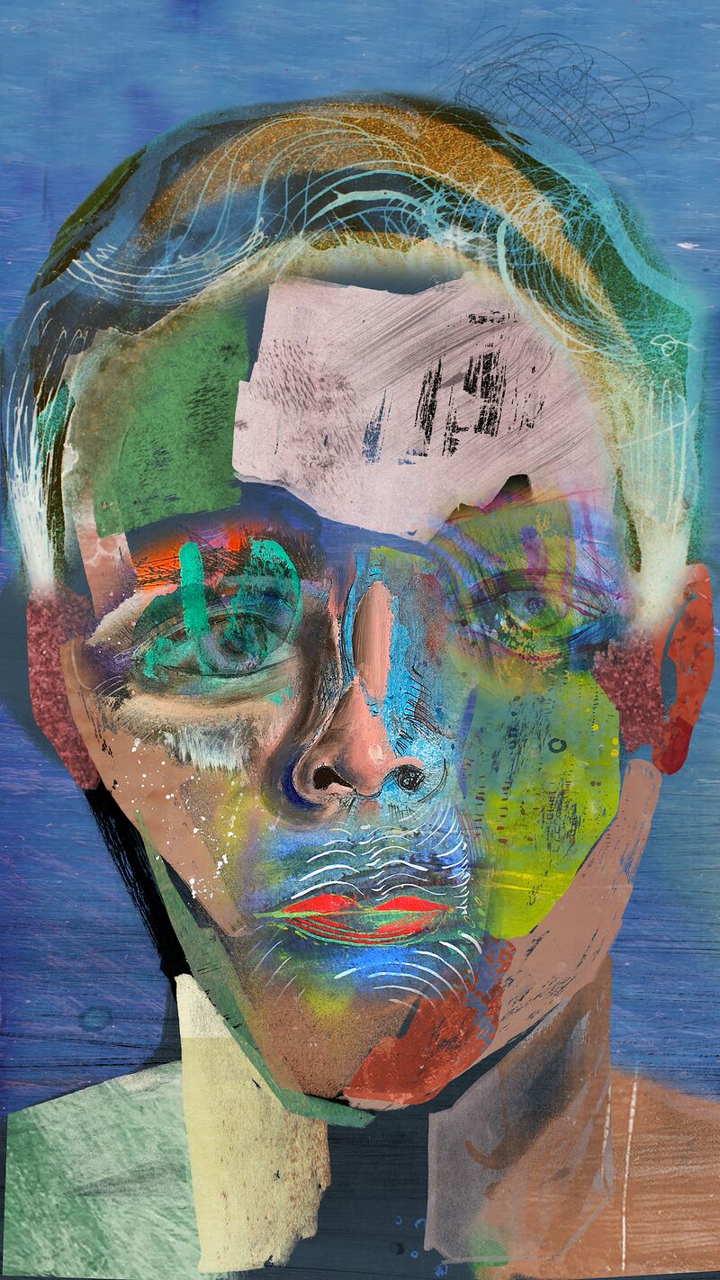 The Fourth Gesture · unique art print UB026-001