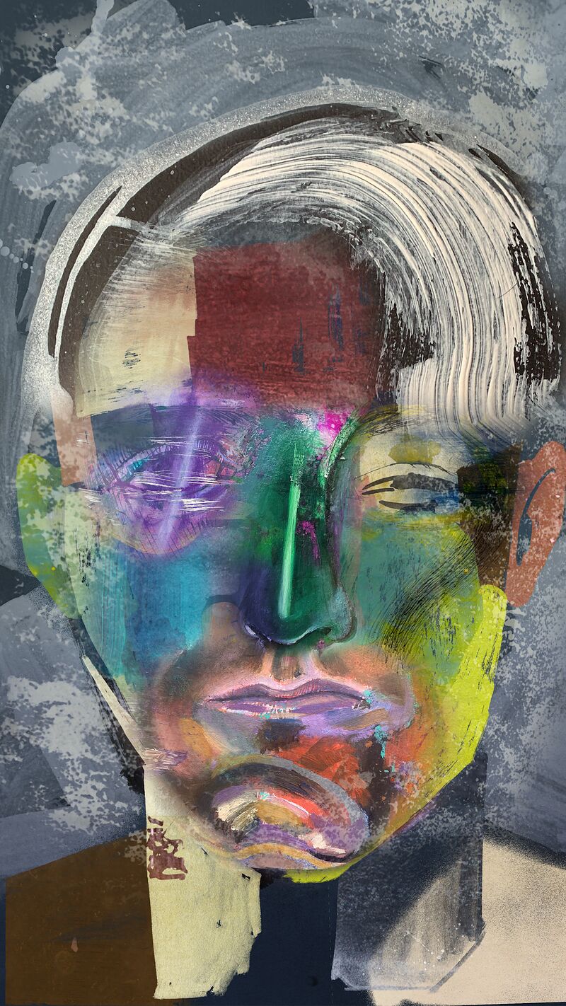 Transient Companion · unique art print UB028-001