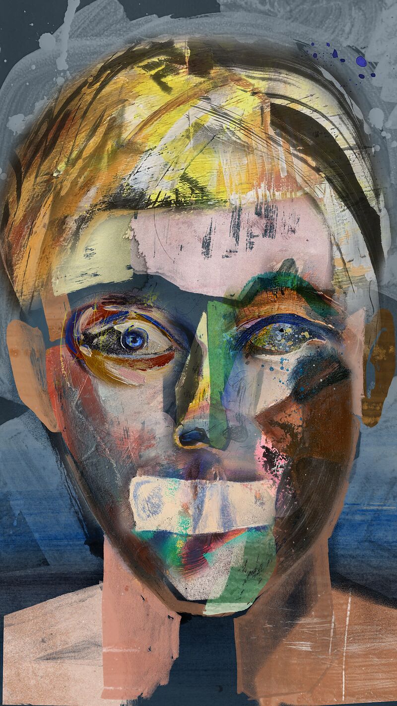 Recognition Study · unique art print UB049-001