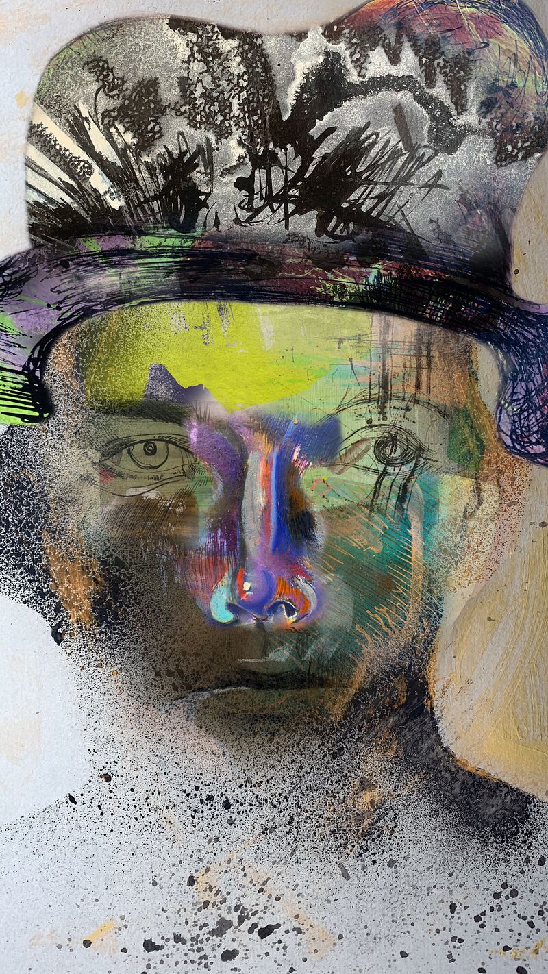 Horizon in the Body · unique art print UB058-001
