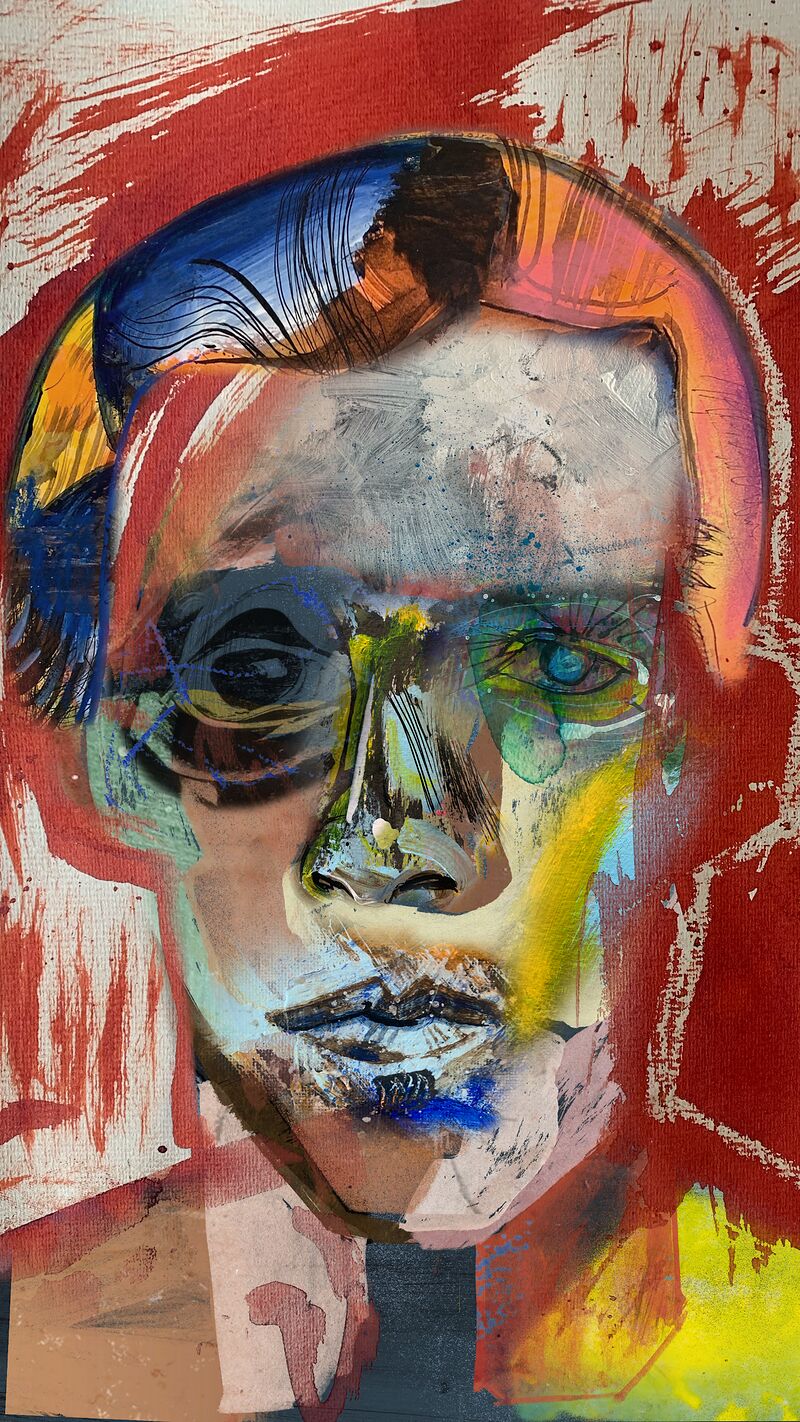Being in Transit · unique art print UB061-001
