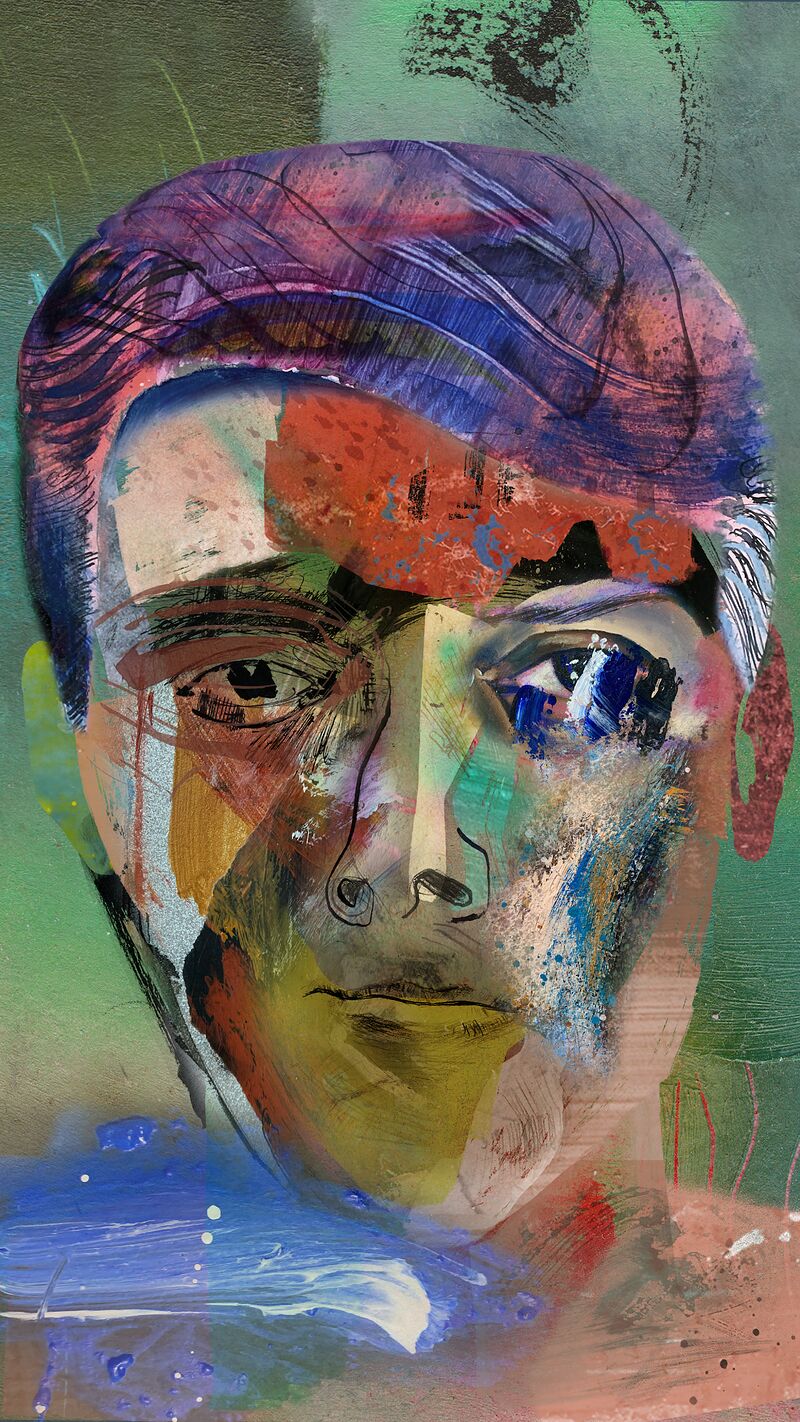Quiet Composite · unique art print UB071-001