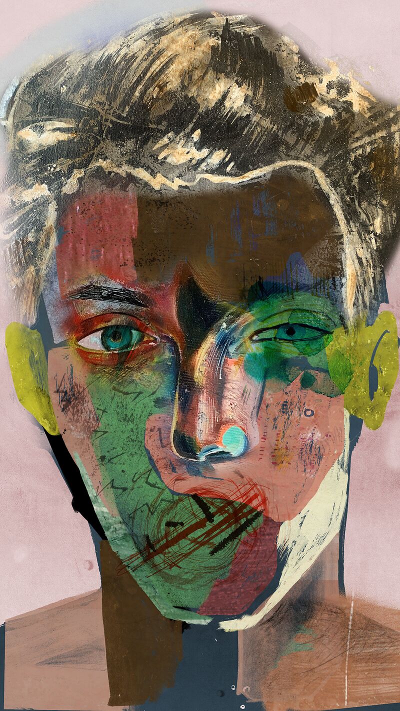 The Unrepeatable Visitor · unique art print UB085-001