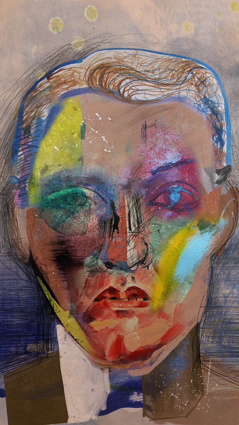 Presence Study · unique art print UB088-001