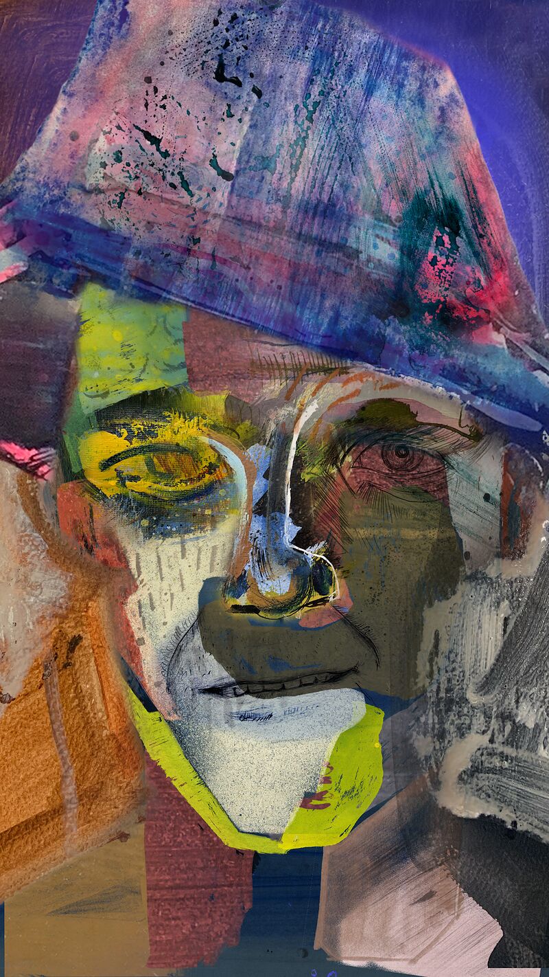 One Moment Open · unique art print UB089-001
