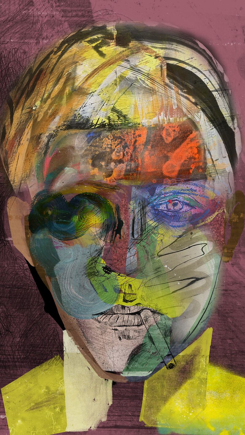 The Unfolding Witness · unique art print UB092-001