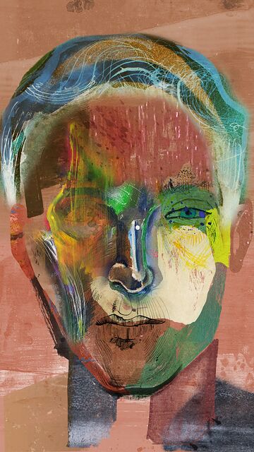 The First Apparition · unique art print UB002-001