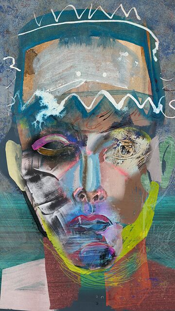 Slow Intelligence · unique art print UB024-001