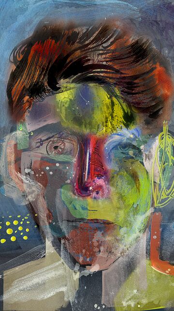 Soft Machine Dream · unique art print UB032-001