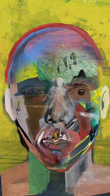 The Quiet Visitor · unique art print UB044-001