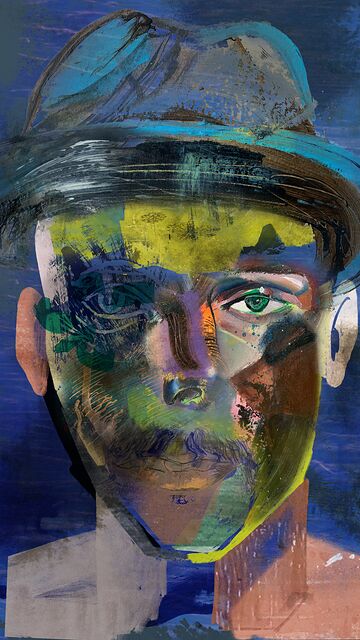 Circular Memory · unique art print UB045-001