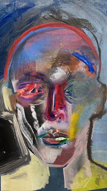 The Inner Receiver · unique art print UB046-001