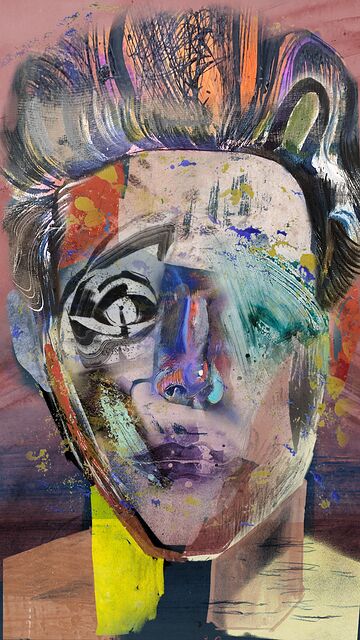 Silent Bloom · unique art print UB053-001