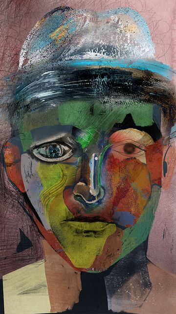 The Unfinished Witness · unique art print UB055-001