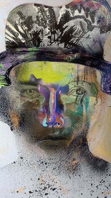 Horizon in the Body · unique art print UB058-001