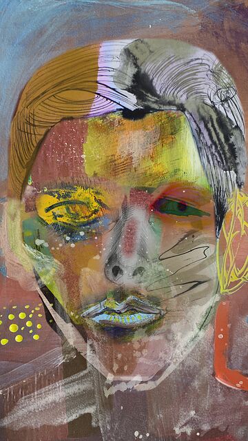 Synthetic Tenderness · unique art print UB060-001