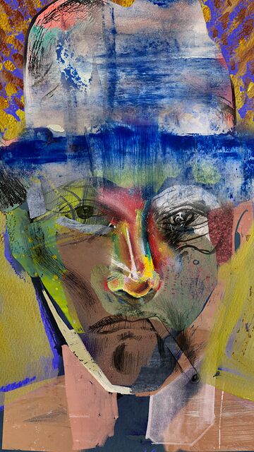 Interval Being · unique art print UB069-001