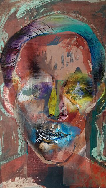 Subtle Disturbance · unique art print UB073-001