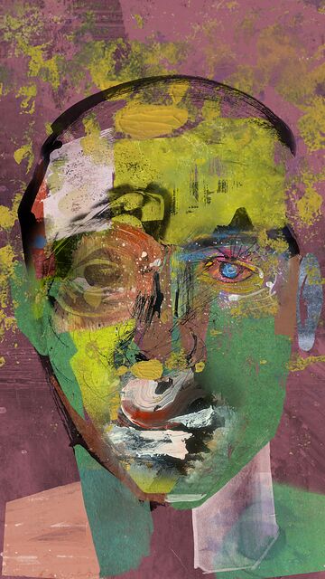 The Generous Shadow · unique art print UB076-001