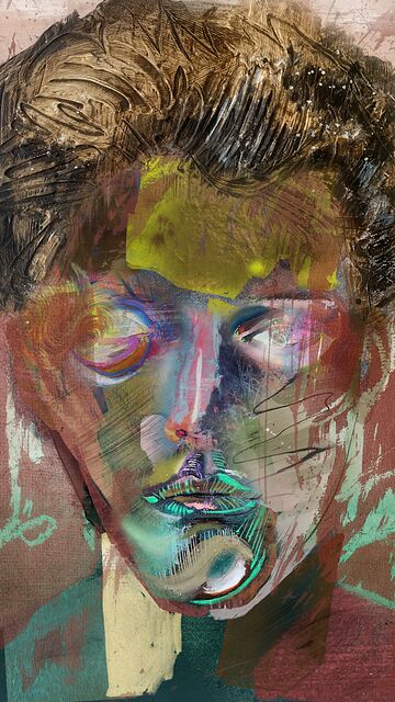 The Slowest Gesture · unique art print UB079-001