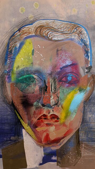 Presence Study · unique art print UB088-001