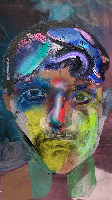 Flesh of the System · unique art print UB091-001
